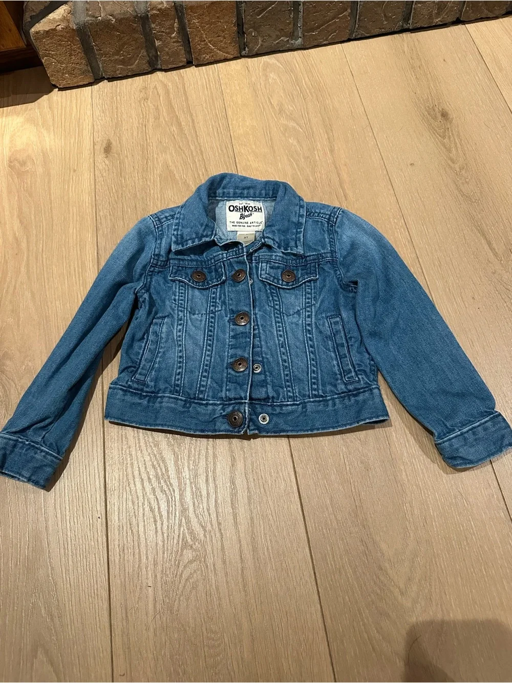 OshKosh B'gosh Girls' Blue Denim Jacket